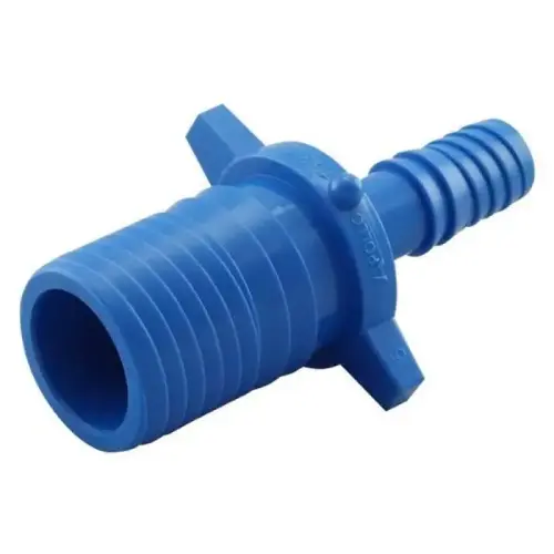 Irrigation Funny Pipe Coupling, 1" Insert x 3/8" Spiral Barb Irrigation Funny Pipe Coupling, 1" Insert x 3/8" Spiral Barb