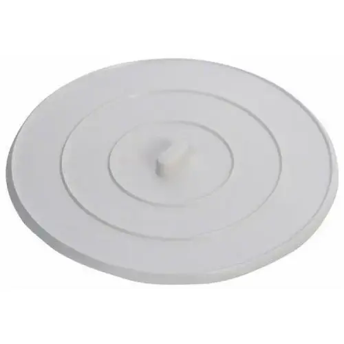 White Rubber Flat Suction Sink Stopper White Rubber Flat Suction Sink Stopper