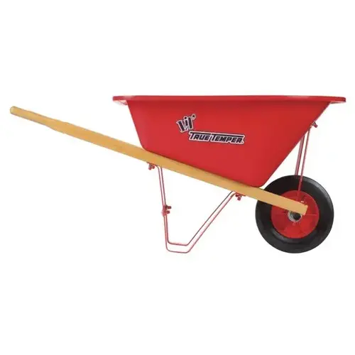 Child's Poly Wheelbarrow, Molded Rubber Tire Child's Poly Wheelbarrow, Molded Rubber Tire