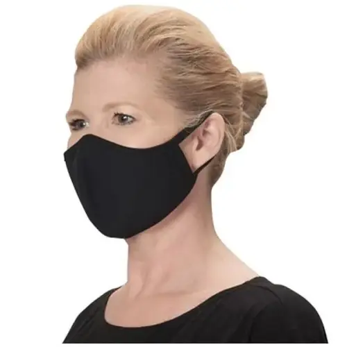 Cloth Face Mask, Reusable, Black Cloth Face Mask, Reusable, Black