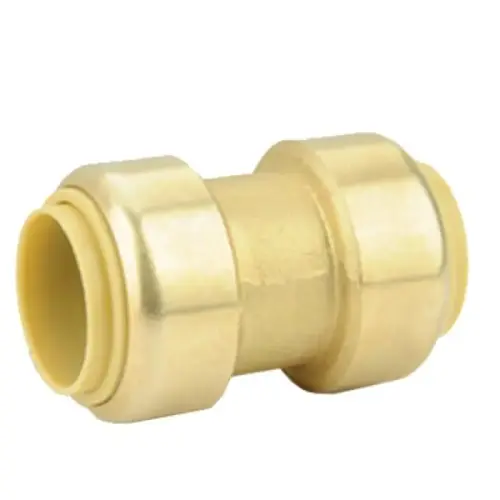 NO LEAD BRASS PUSH COUPLING 1/2 IN NO LEAD BRASS PUSH COUPLING 1/2 IN