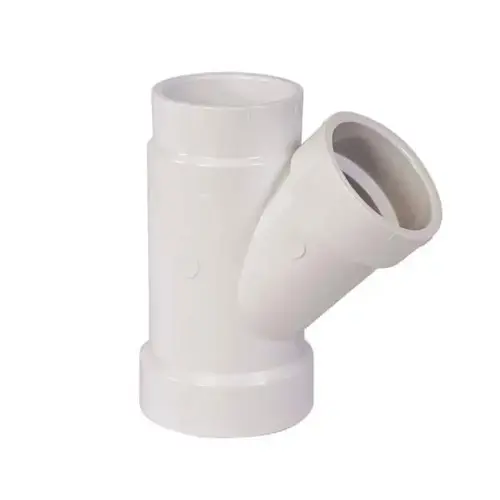 PVC 006010600HA 2X1 1/2 X 1 1/2 DWV REDUCING WYE PVC 006010600HA 2X1 1/2 X 1 1/2 DWV REDUCING WYE