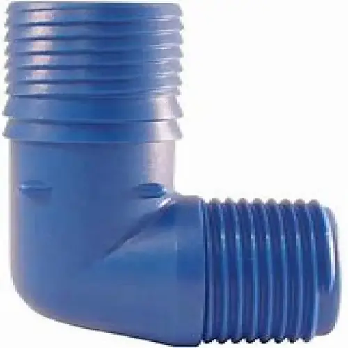 Poly Insert Reducing Elbow, 3/4" x 1/2" Poly Insert Reducing Elbow, 3/4" x 1/2"