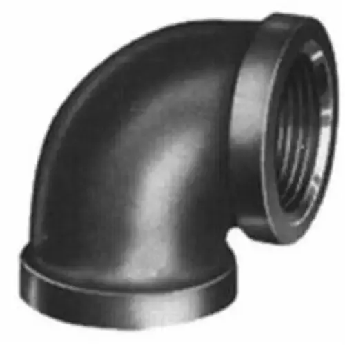 BM90L ELBOW 90 DEG BLACK MALLEABLE 1/4 IN BM90L ELBOW 90 DEG BLACK MALLEABLE 1/4 IN