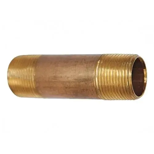 2INX5IN PIPE NIPPLE S40 BRASS 2INX5IN PIPE NIPPLE S40 BRASS
