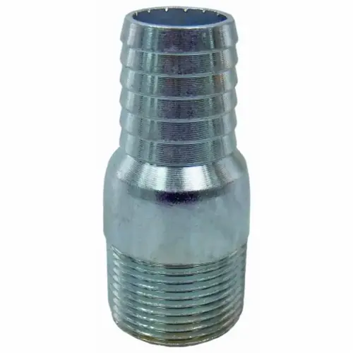 Steel Pipe Coupling, 1" MIPT x Insert, Extra Long, 5-1/16" Steel Pipe Coupling, 1" MIPT x Insert, Extra Long, 5-1/16"