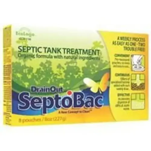 DRAINOUT SEPTIC TREATMENT 8 OZ DRAINOUT SEPTIC TREATMENT 8 OZ