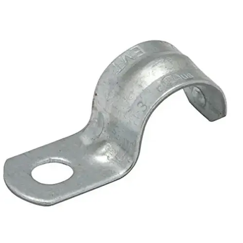 EMT 1-Hole Conduit Strap, 2", Pack of 2 EMT 1-Hole Conduit Strap, 2", Pack of 2
