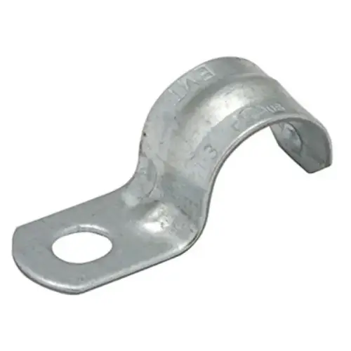 EMT Conduit Strap, 1-Hole, 3/4", Pack of 4 EMT Conduit Strap, 1-Hole, 3/4", Pack of 4