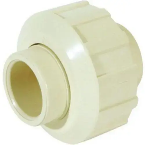 EverTUFF CPVC CTS Union, 1/2 Inch, Slip x Slip EverTUFF CPVC CTS Union, 1/2 Inch, Slip x Slip