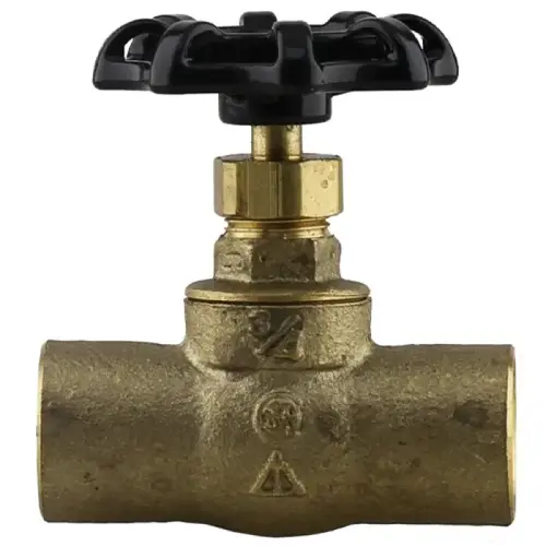 3/4" Lead-Free Straight Stop Sweat Valve 3/4" Lead-Free Straight Stop Sweat Valve