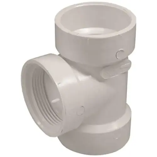 PVC 004450600HA 1-1/2IN TEST TEE PVC DWV PVC 004450600HA 1-1/2IN TEST TEE PVC DWV