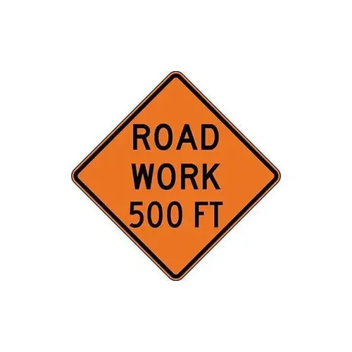 R36DI-RO-PP-CONSTRUCTION AHEAD 500 FEET R36DI-RO-PP-CONSTRUCTION AHEAD 500 FEET