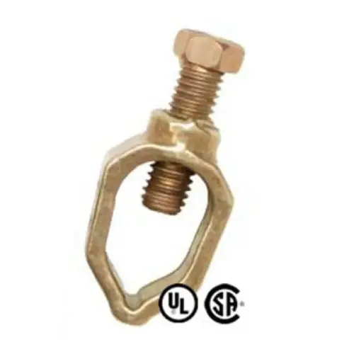 Ground Rod Clamp, 5/8" Rod, Regular Duty, UL Listed Ground Rod Clamp, 5/8" Rod, Regular Duty, UL Listed