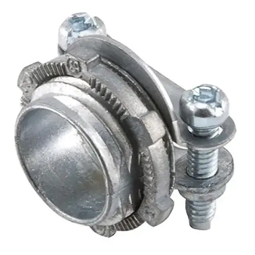 Nonmetallic Sheathed Cable Squeeze Connector, 1/2 Inch Trade Size, Pack of 5 Nonmetallic Sheathed Cable Squeeze Connector, 1/2 Inch Trade Size, Pack of 5