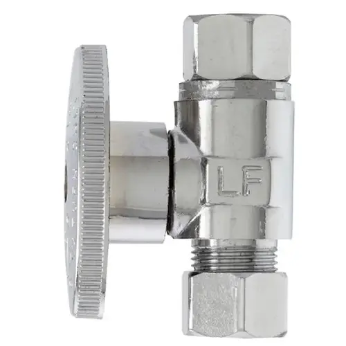 Quarter Turn Repair Valve, 3/8" OD, Chrome Plated, Lead Free Quarter Turn Repair Valve, 3/8" OD, Chrome Plated, Lead Free