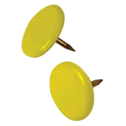 THUMB TACKS YELLOW 40CT THUMB TACKS YELLOW 40CT