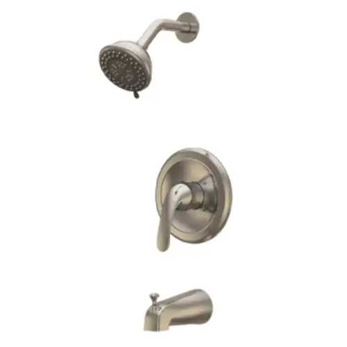 SNGL HNDL PRESS BAL TUB/ SHOWER BR NCKL SNGL HNDL PRESS BAL TUB/ SHOWER BR NCKL