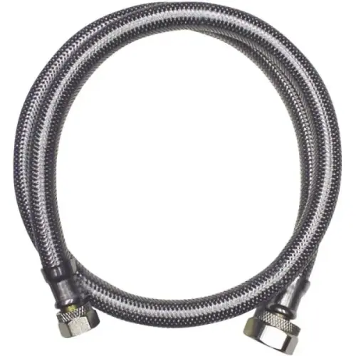 ProLine Faucet Supply Line, 1/2" FIP x 3/8" Compression, 24", Stainless Steel ProLine Faucet Supply Line, 1/2" FIP x 3/8" Compression, 24", Stainless Steel