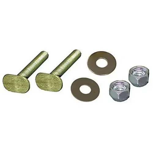 5/16 X 2-1/4 IN BRASS CLOSET BOLTS 5/16 X 2-1/4 IN BRASS CLOSET BOLTS