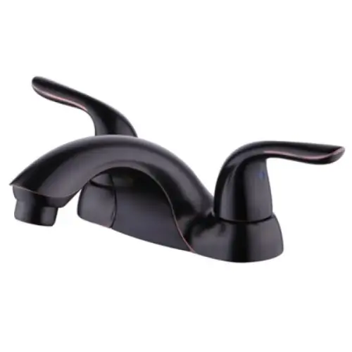 TWO HANDLE LAV FAUCET OIL RUBBED BRONZE TWO HANDLE LAV FAUCET OIL RUBBED BRONZE