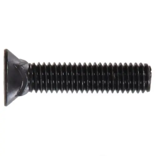Plow Bolt, 7/16"-14 x 1-3/4", No. 3 Head, Grade 5, Black, Box of 50 Plow Bolt, 7/16"-14 x 1-3/4", No. 3 Head, Grade 5, Black, Box of 50