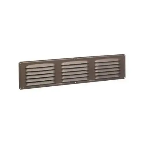 UNDER EAVE VENT 16 X 4 ALUM 014 BRW UNDER EAVE VENT 16 X 4 ALUM 014 BRW