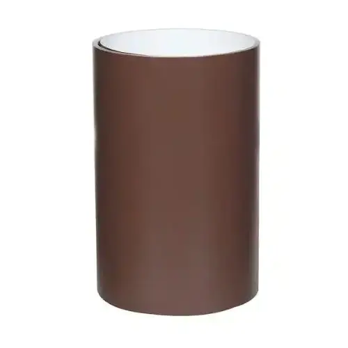 Aluminum Trim Coil, PVC-Coated, Brown/White, 24" x 50' Aluminum Trim Coil, PVC-Coated, Brown/White, 24" x 50'
