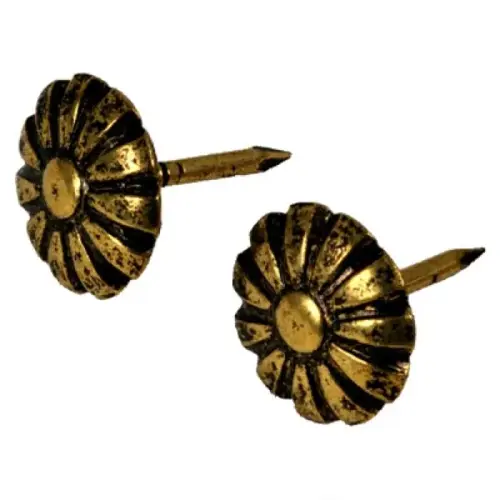 FURNTURE NAIL DAISY ANTIQUE 25CT FURNTURE NAIL DAISY ANTIQUE 25CT