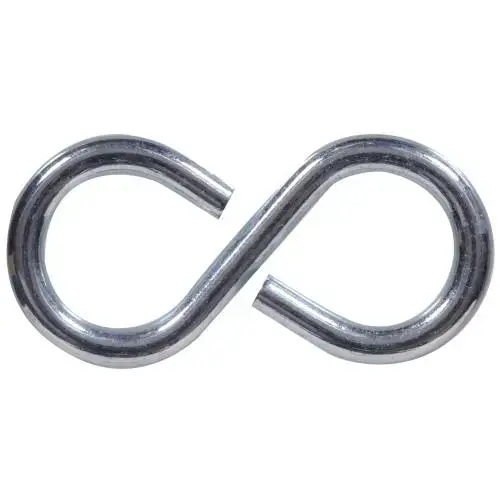 CD - 8 HOOK ZINC .148X2 - 1/8 CD - 8 HOOK ZINC .148X2 - 1/8