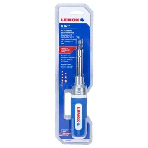 Multi-Bit Ratcheting 8-in-1 Screwdriver Multi-Bit Ratcheting 8-in-1 Screwdriver