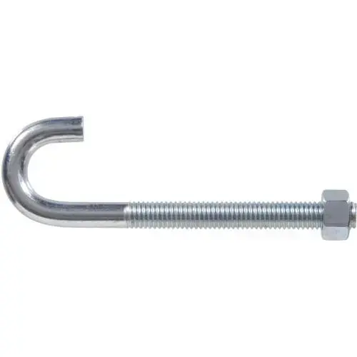 FG - J BOLT 1/4X6 ZC 75LB LIMIT FG - J BOLT 1/4X6 ZC 75LB LIMIT