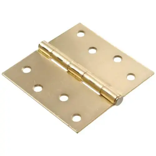 PB - HINGE - SQ FM 4IN SATIN BRASS PB - HINGE - SQ FM 4IN SATIN BRASS