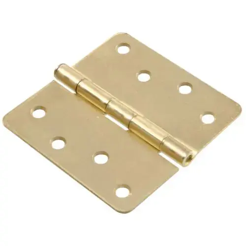 CD - 1/4RD FM HNG 4IN SATIN BRASS CD - 1/4RD FM HNG 4IN SATIN BRASS