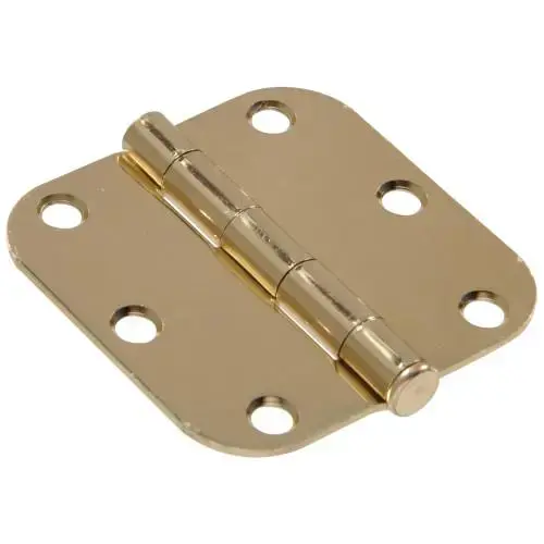CD - 5/8RC FM HNG 3IN 1PC BRASS PLATED CD - 5/8RC FM HNG 3IN 1PC BRASS PLATED