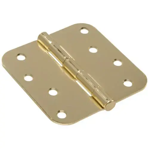 CD - 5/8RC FM HNG 4IN 1PC BRASS PLATED CD - 5/8RC FM HNG 4IN 1PC BRASS PLATED