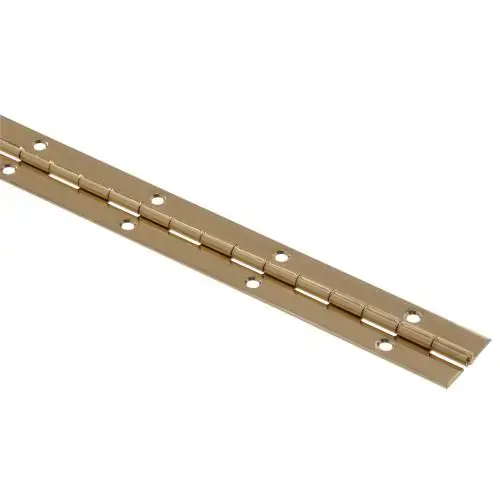 CD - CONT HNG 48 X 1-1/2IN BRASS PLATE CD - CONT HNG 48 X 1-1/2IN BRASS PLATE