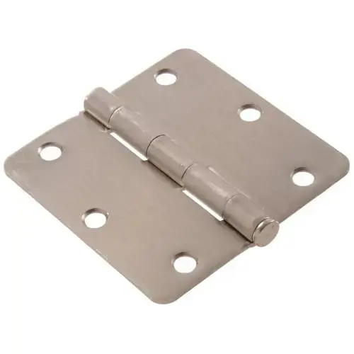 CD - 1/4RD FM HNG 3.5IN SATIN NICKEL CD - 1/4RD FM HNG 3.5IN SATIN NICKEL