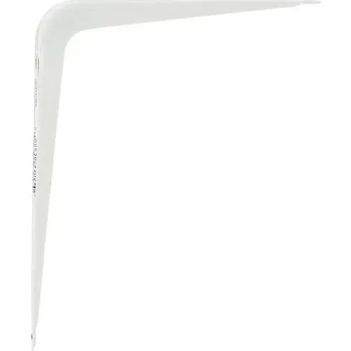 FG - WHITE SHELF BRACKET 5 X 6 IN FG - WHITE SHELF BRACKET 5 X 6 IN