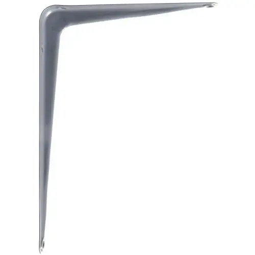 FG - GRAY SHELF BRACKET 6 X 8 IN FG - GRAY SHELF BRACKET 6 X 8 IN