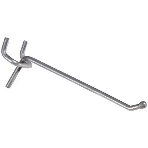 DP SINGL PEG HOOK .148 X 4 IN ZINC DP SINGL PEG HOOK .148 X 4 IN ZINC