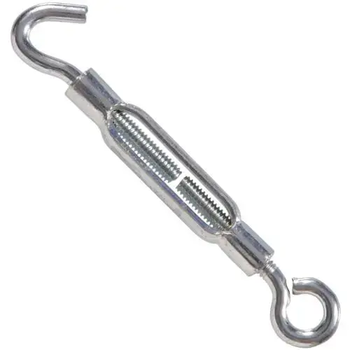 FG- HOOK-EYE TURN BUKL 8 MM 32T X 4-3/8 IN FG- HOOK-EYE TURN BUKL 8 MM 32T X 4-3/8 IN