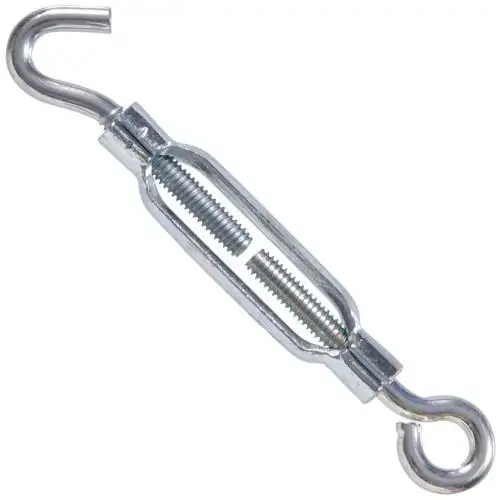 FG- HOOK-EYE TURN BUKL 12MM 24T X 6-3/8 IN FG- HOOK-EYE TURN BUKL 12MM 24T X 6-3/8 IN