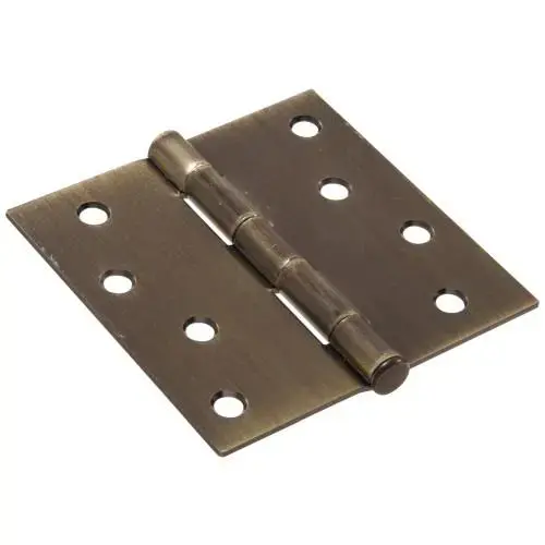 CD - HINGE SQ FM 4IN ANTIQUE BRASS CD - HINGE SQ FM 4IN ANTIQUE BRASS