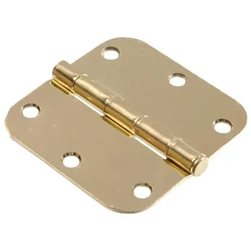 CD - 5/8RC HNG 3.5IN 1PC BRASS PLATED CD - 5/8RC HNG 3.5IN 1PC BRASS PLATED