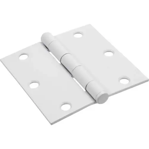 CD - HINGE - SQ 3.5IN WHITE 1PC CD - HINGE - SQ 3.5IN WHITE 1PC