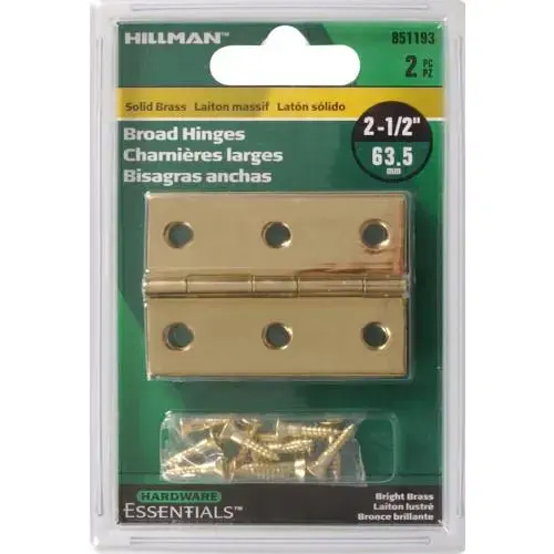 CD - BROAD HNG 2.5SB/BB CD - BROAD HNG 2.5SB/BB
