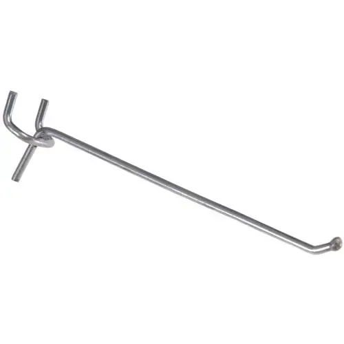 DP SINGL PEG HOOK .148 X 6 IN ZINC DP SINGL PEG HOOK .148 X 6 IN ZINC