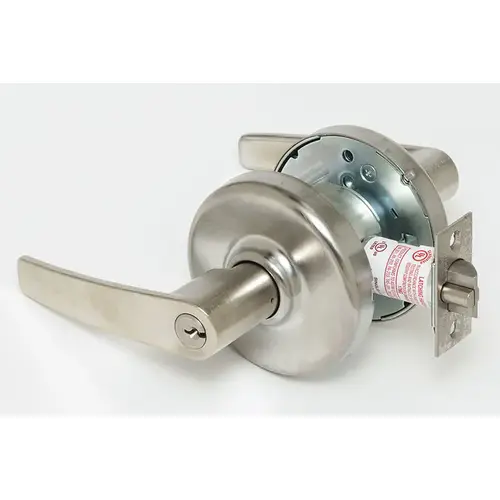 Zinc Armstrong Lever and D Rose Single Cylinder Entry Grade 1 Extra Heavy Duty Cylindrical Lever Lock L4 Keyway Satin Chrome Finish Zinc Armstrong Lever and D Rose Single Cylinder Entry Grade 1 Extra Heavy Duty Cylindrical Lever Lock L4 Keyway Satin Chrome Finish