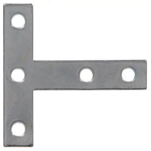 CD - T- PLATE 3 X 3 IN ZINC CD - T- PLATE 3 X 3 IN ZINC